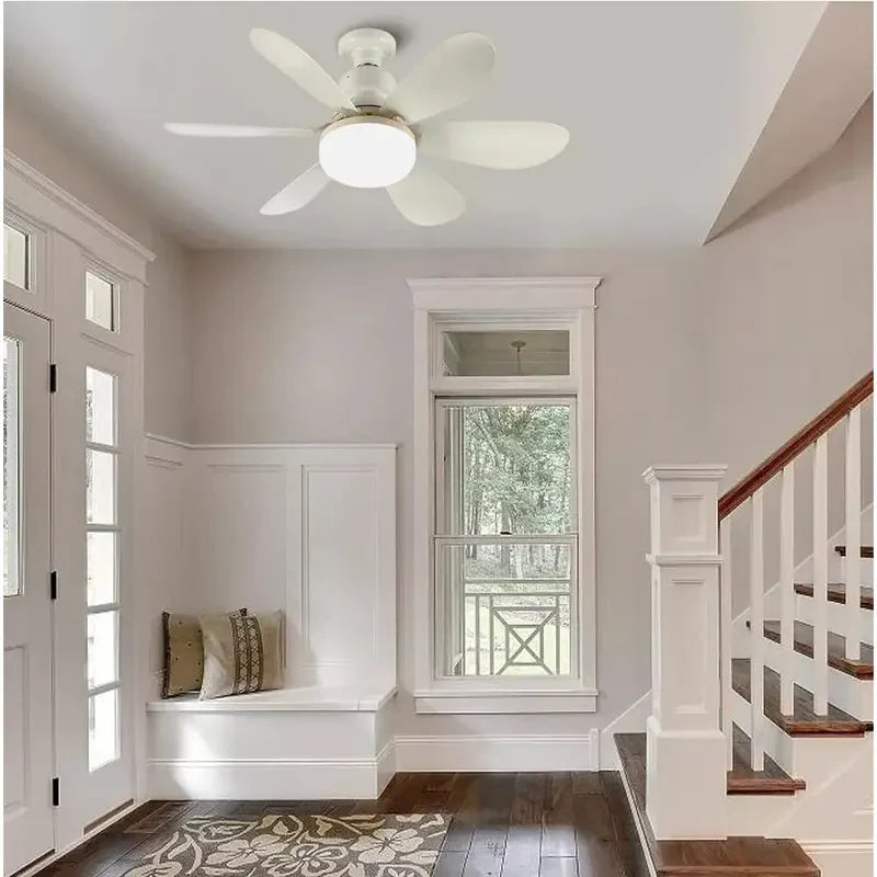 Ventilador + Iluminação LED em 1 Só Produto